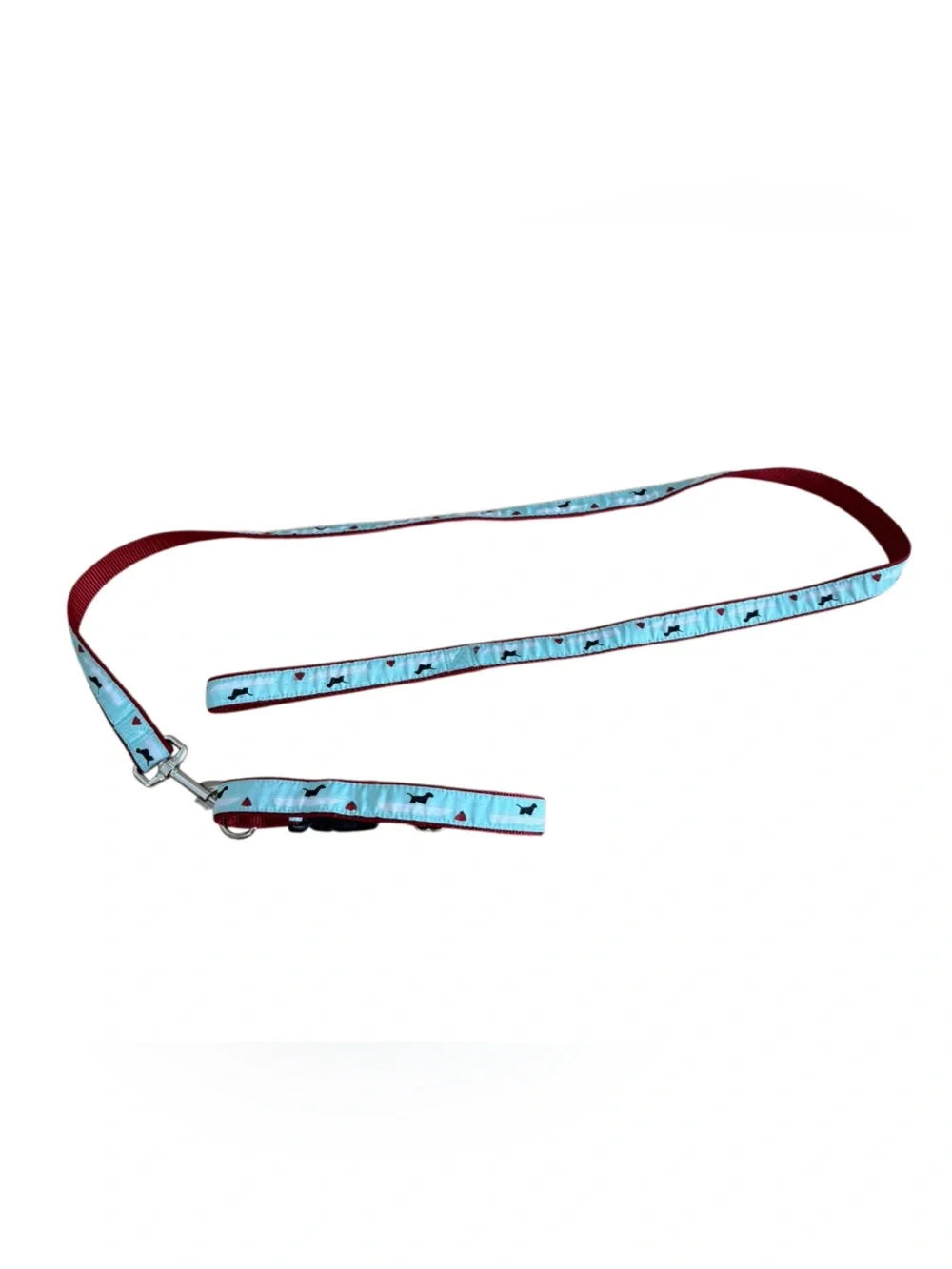 Salty Black Lab with Skiff & Bouy Dog Collar and Leash Duo
